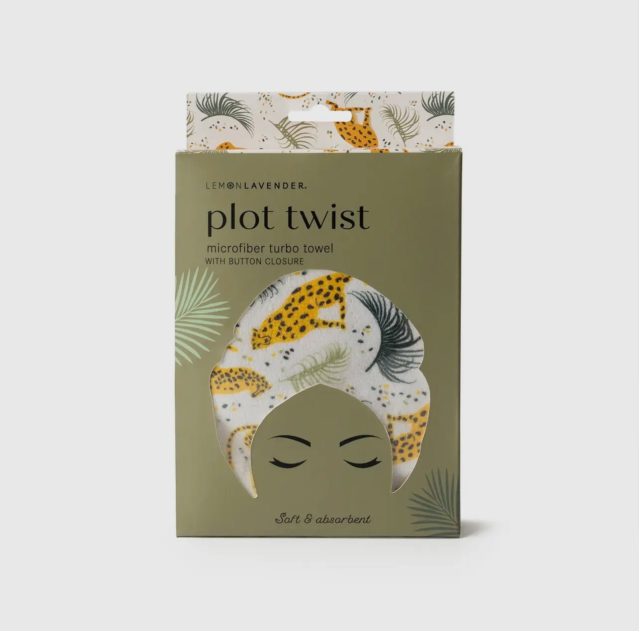 Plot Twist Turbo Towel Wrap - Elle Maxine