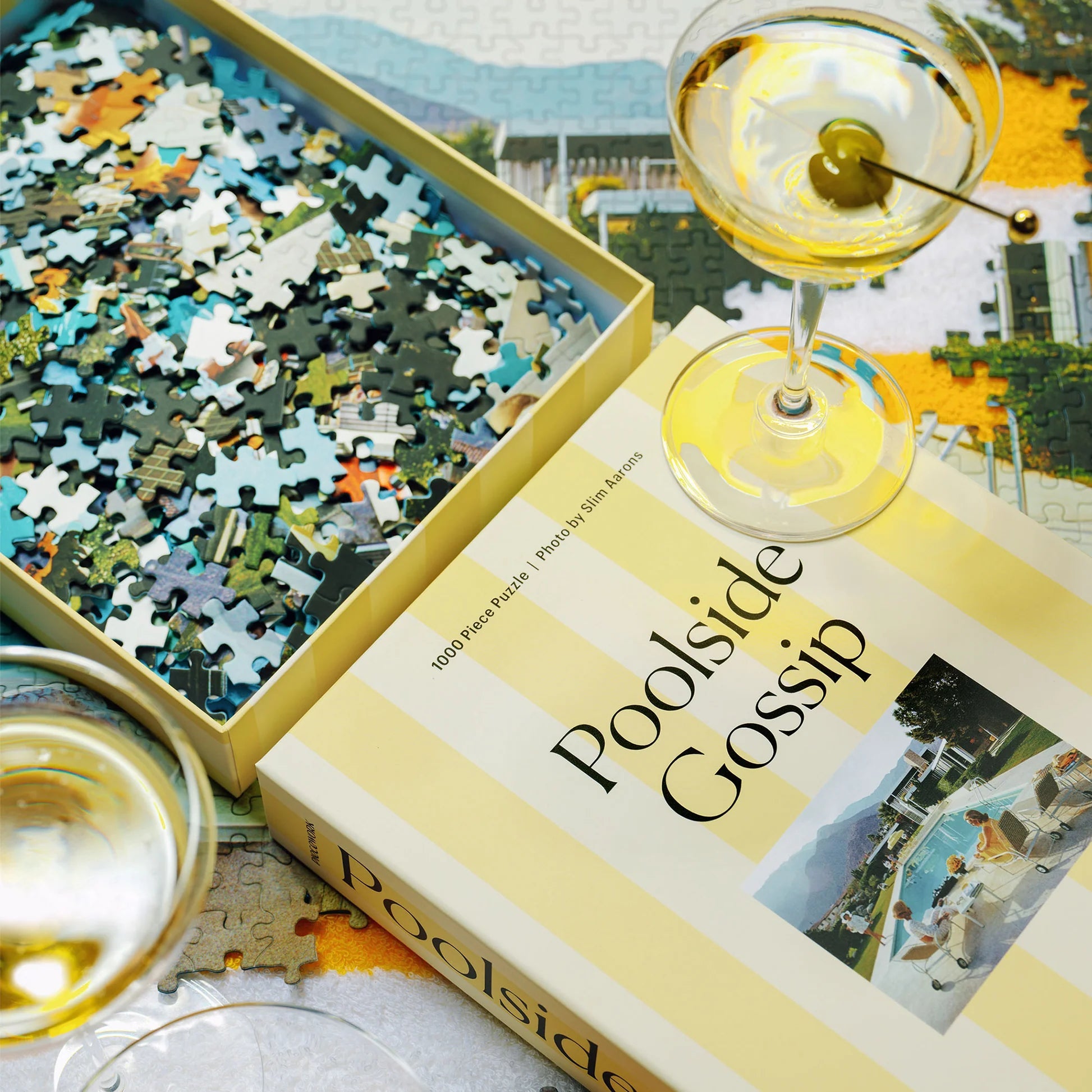 Poolside Gossip Puzzle - 1000 piece - Elle Maxine