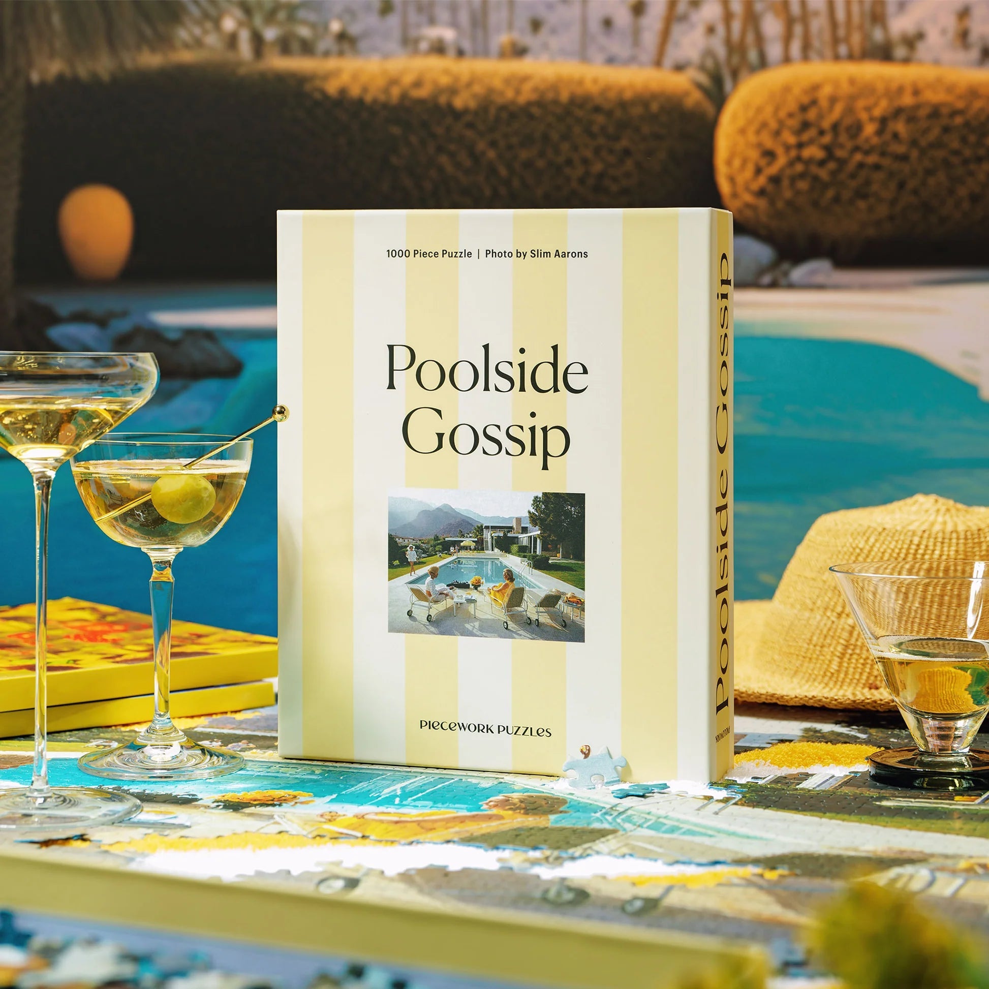 Poolside Gossip Puzzle - 1000 piece - Elle Maxine