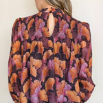 Poppy Smocked Long Sleeve Top - Elle Maxine