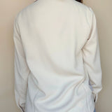 Proper Ruffle Front Blouse - Elle Maxine