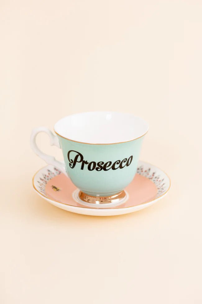 Prosecco Tea Cup | Yvonne Ellen - Elle Maxine