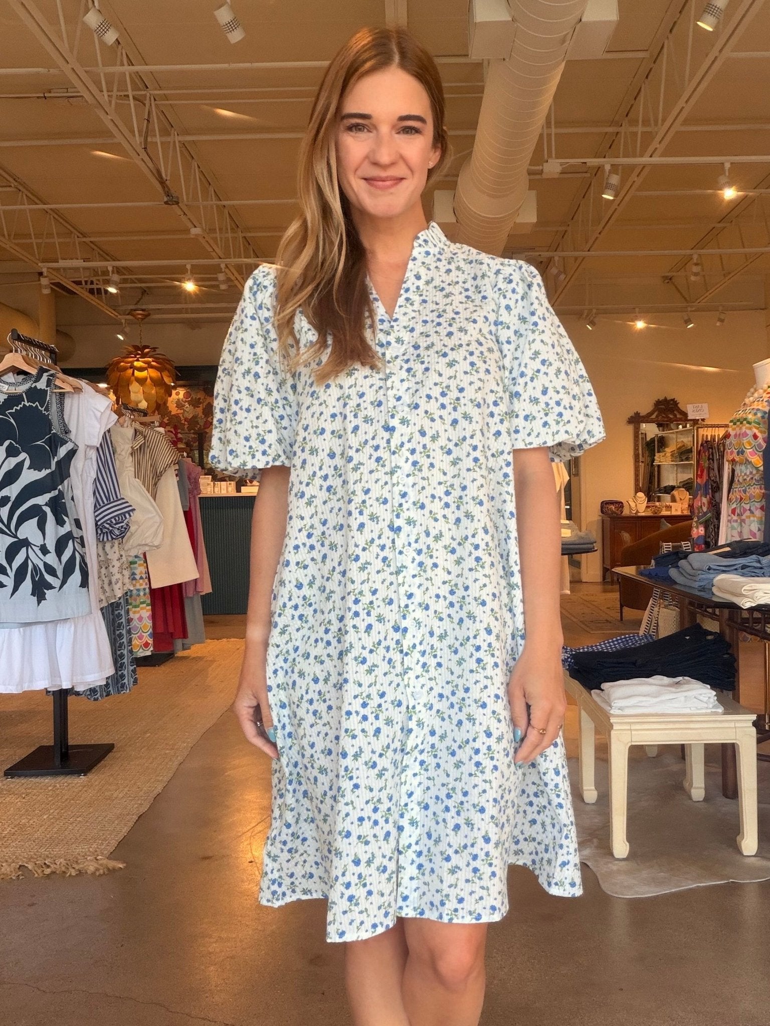 Quinn Short Sleeve Dress - Elle Maxine