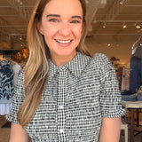 Rachel Smocked Gingham Midi Dress - Elle Maxine