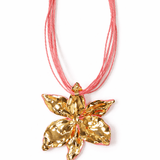 Raffia Bloom Statement Necklace - Elle Maxine