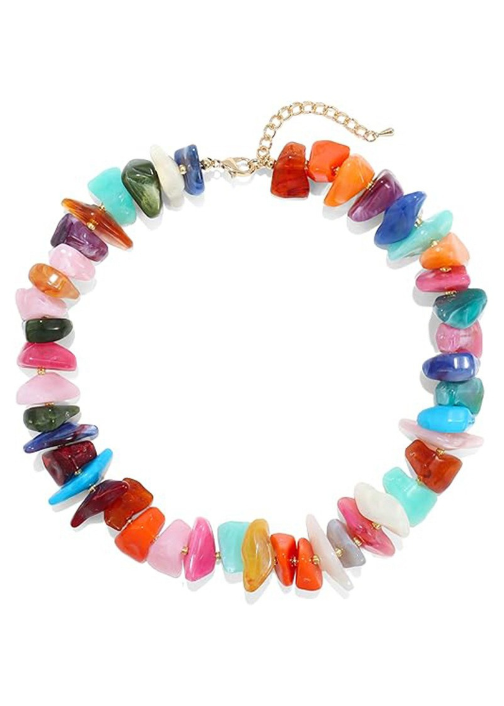 Rainbow Gem Necklace - Elle Maxine