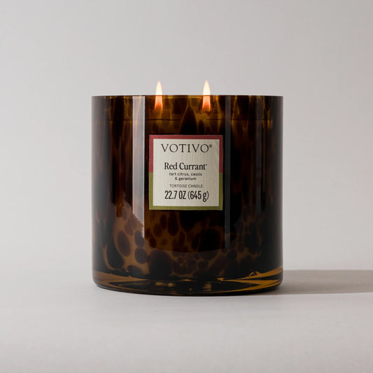 Tortoise Candle- Red Currant