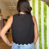 Reese Floral Sleeveless Top - Elle Maxine