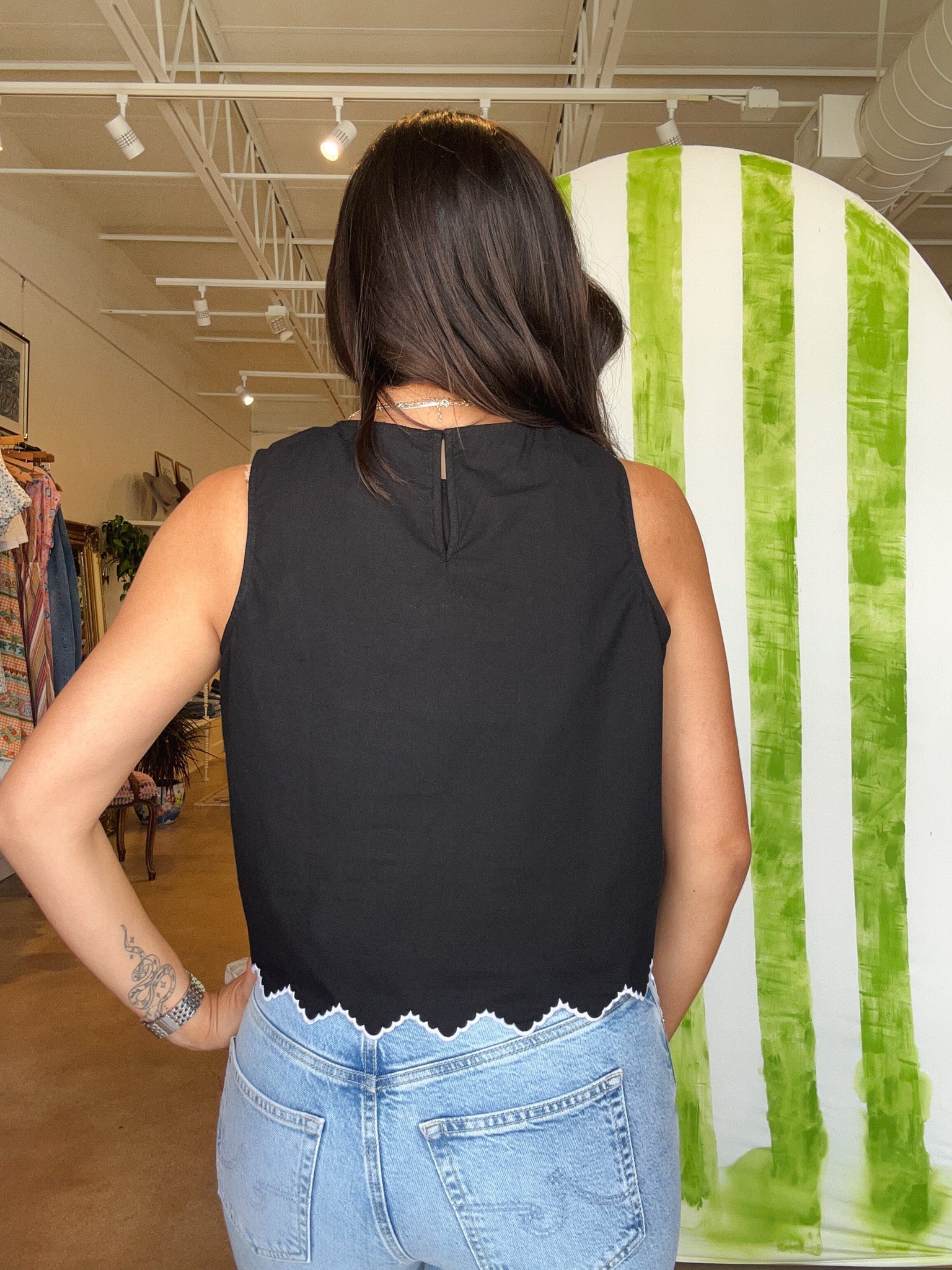 Reese Floral Sleeveless Top - Elle Maxine