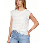 Relaxed Cap Sleeve Tee - Elle Maxine