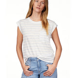 Relaxed Cap Sleeve Tee - Elle Maxine