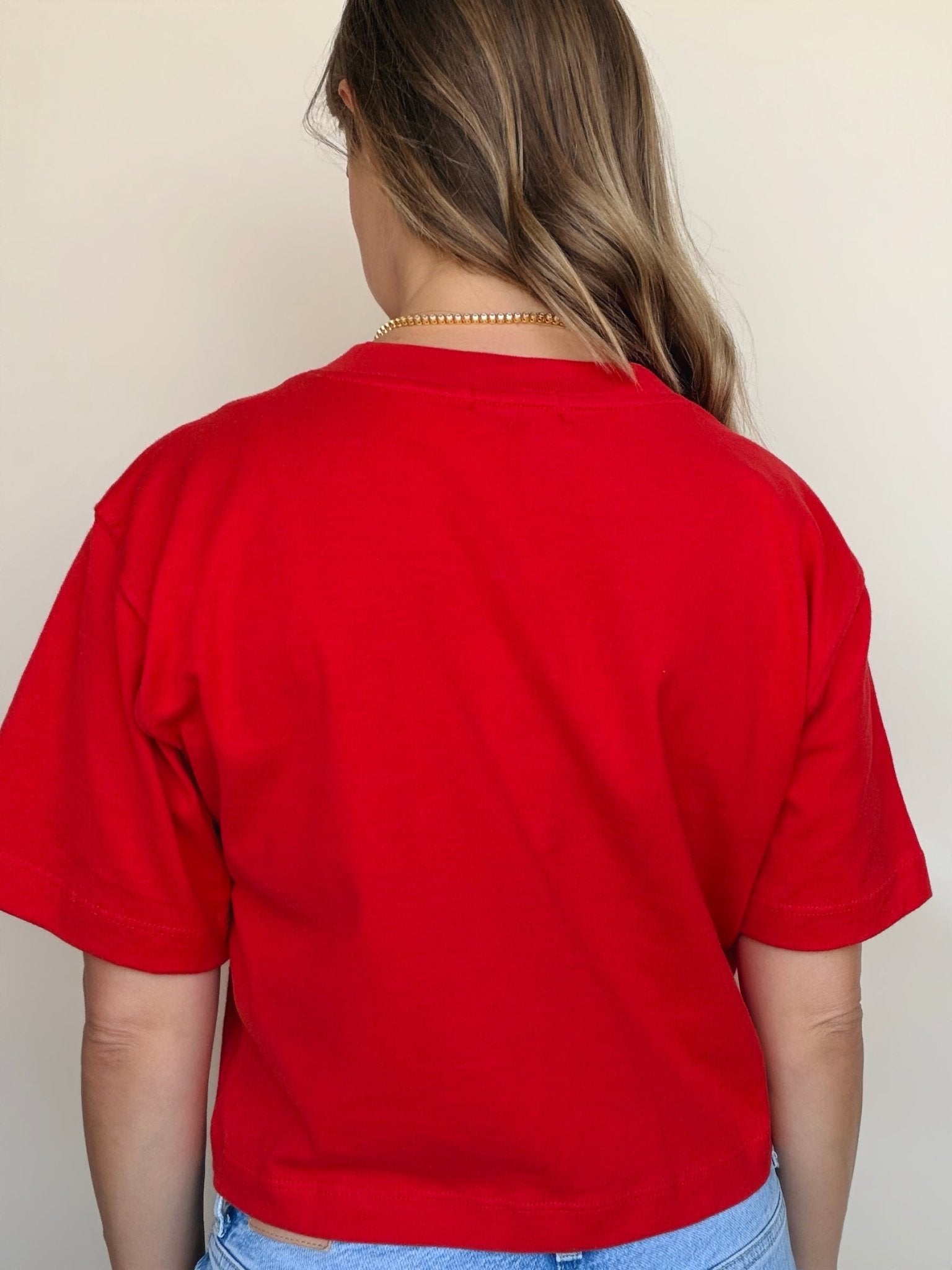 Relaxed Crop Tee - Elle Maxine