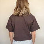 Relaxed Crop Tee - Elle Maxine