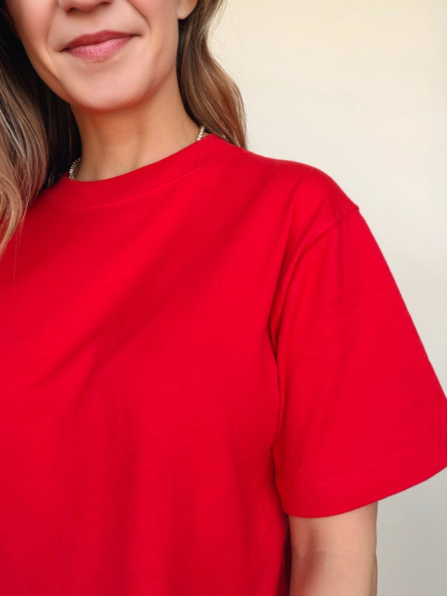 Relaxed Crop Tee - Elle Maxine