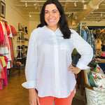 Relaxed Linen Shirt - Elle Maxine