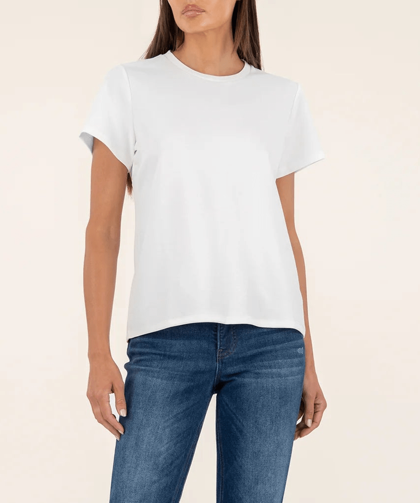 Remington Tee - White - Elle Maxine