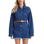 Resa Denim Dress - Elle Maxine