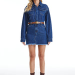 Resa Denim Dress - Elle Maxine