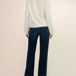 Revel Boxy Sweater - Ivory - Elle Maxine