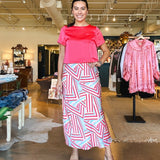 Rhodes Skirt - Art Basel - Elle Maxine