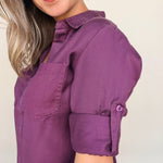 Riley Button Down Top - Elle Maxine