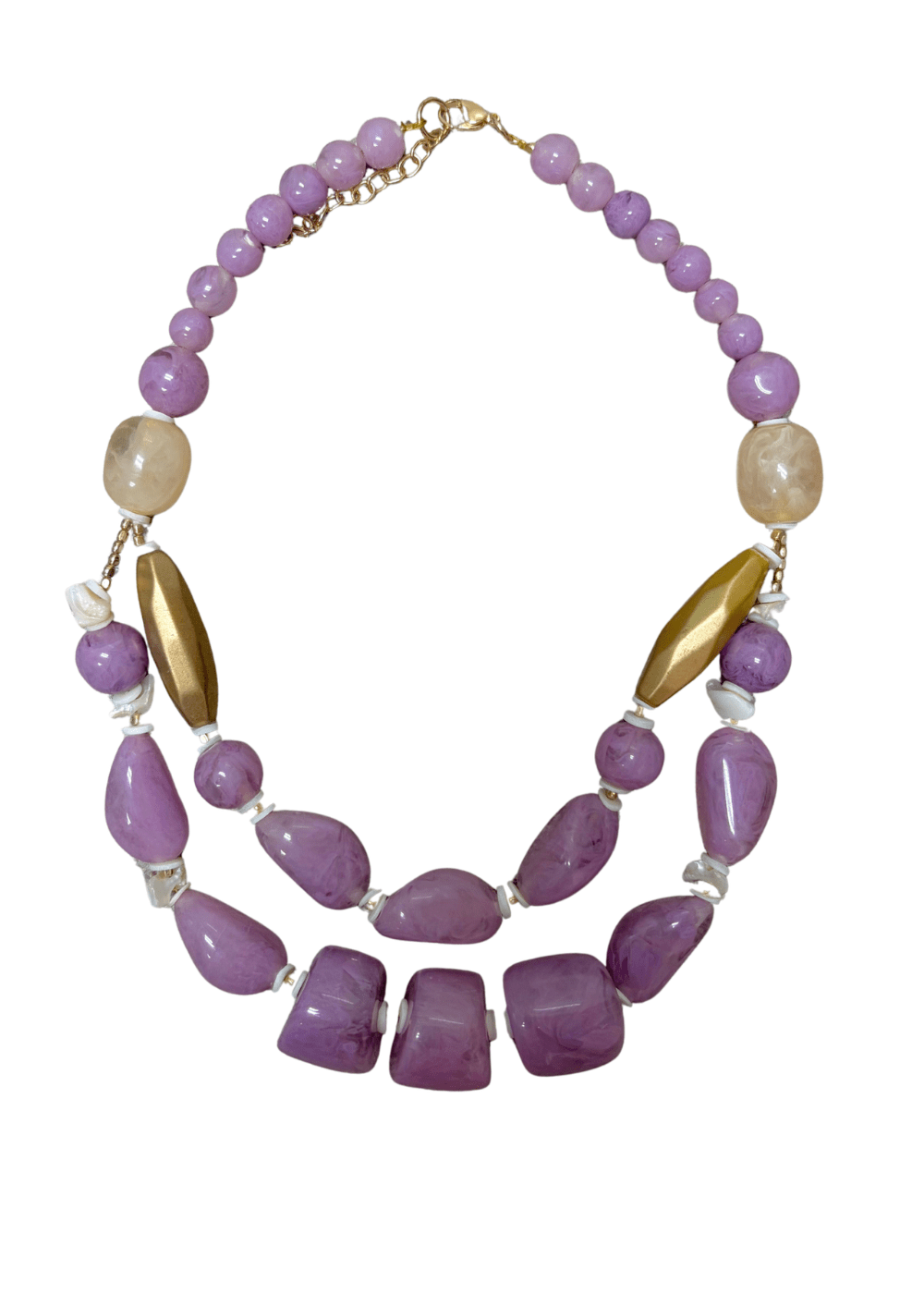 Riley Double Layer Necklace - Elle Maxine