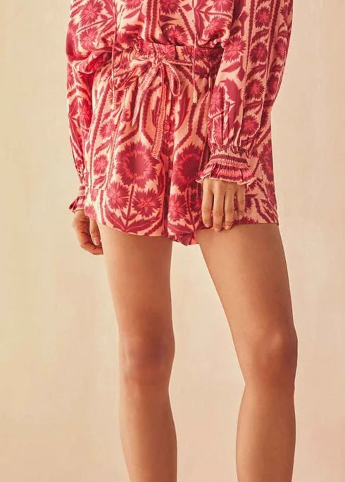 Riviera Blouse - Goji - Elle Maxine