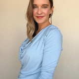 Roma Draped Top - Elle Maxine