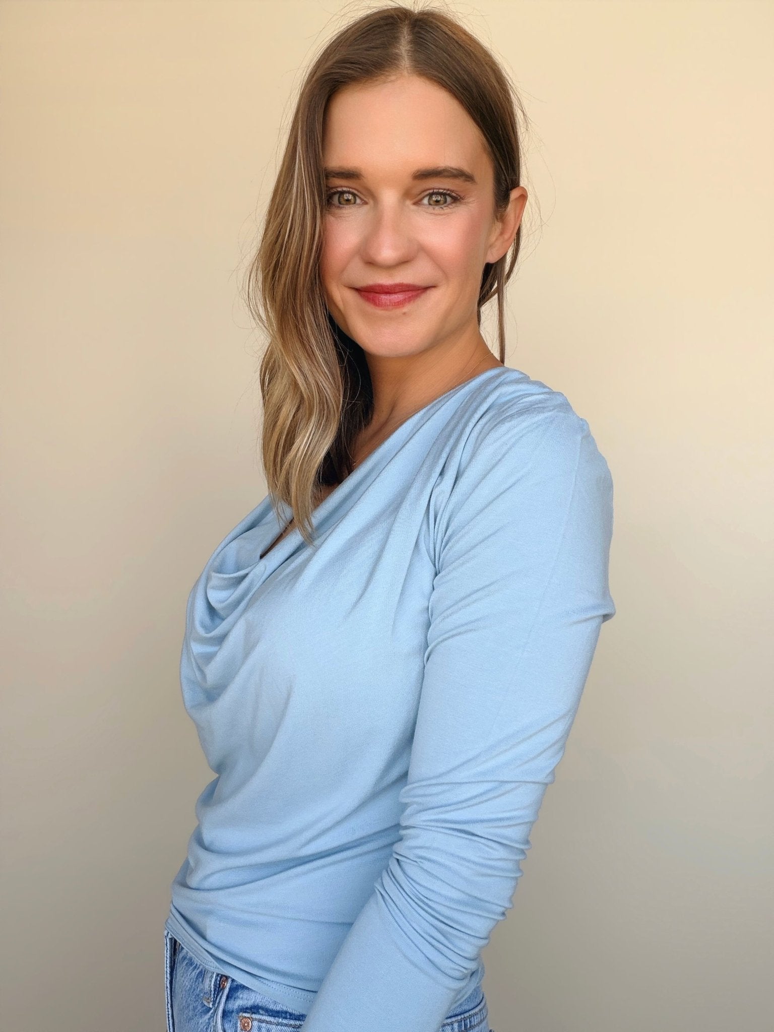 Roma Draped Top - Elle Maxine