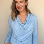 Roma Draped Top - Elle Maxine