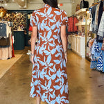 Rosey Haze Dress - Elle Maxine