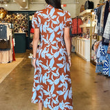 Rosey Haze Dress - Elle Maxine