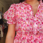 Rosy Breeze Dress - Elle Maxine