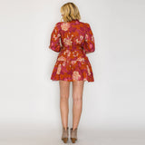 Rustic Rose Mini Dress - Elle Maxine