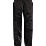 Sahara Satin Tapered Pant - Black - Elle Maxine