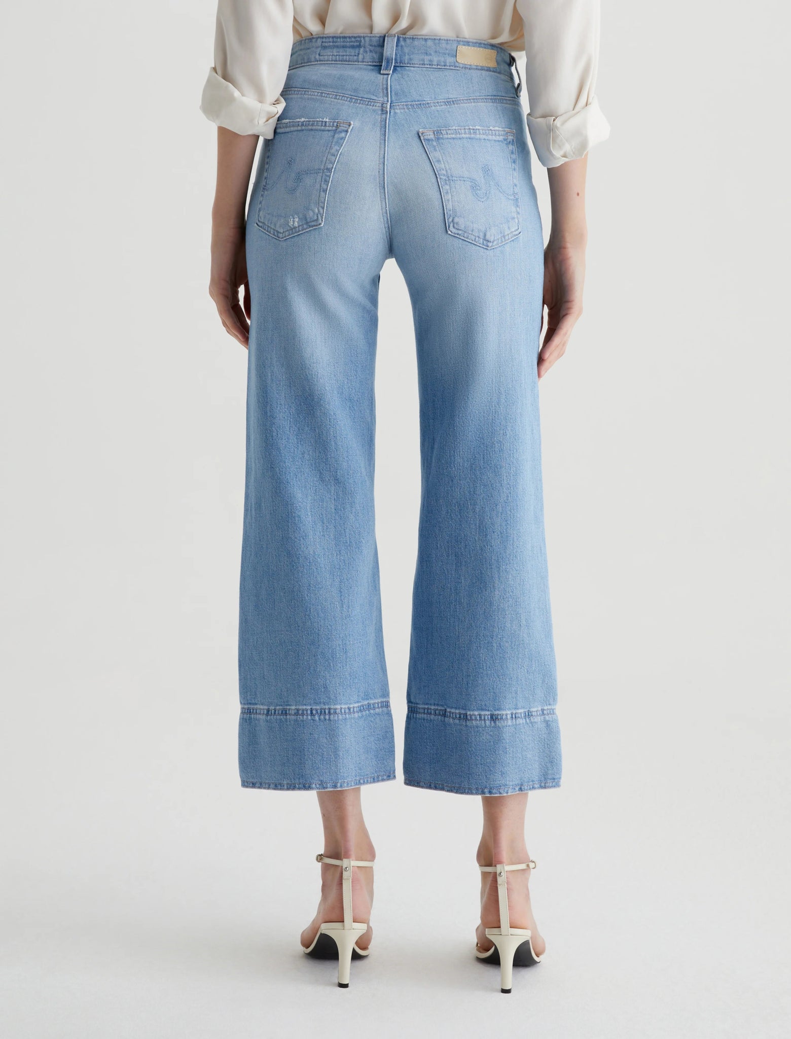 Saige Wide Leg Crop - Dana Point - Elle Maxine
