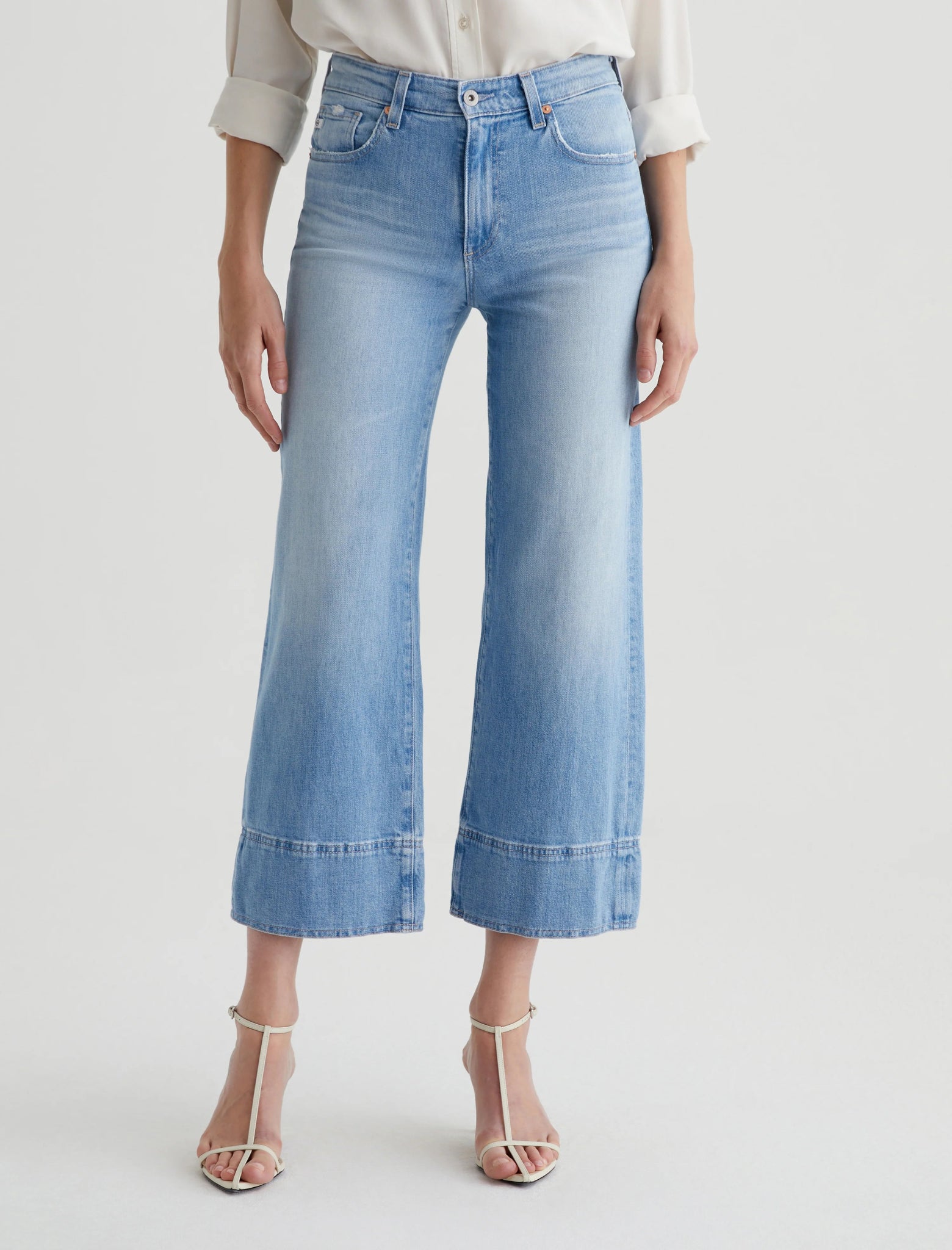 Saige Wide Leg Crop - Dana Point - Elle Maxine