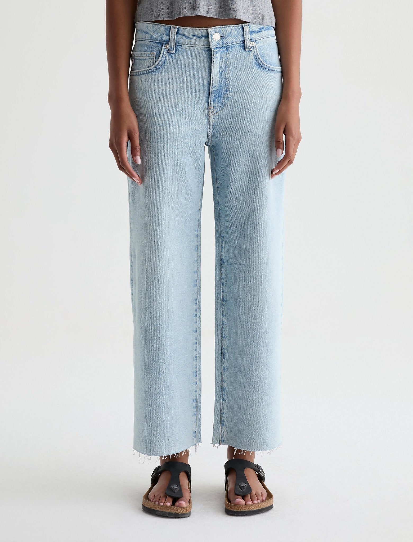 Saige Wide Leg Crop - Harvest - Elle Maxine