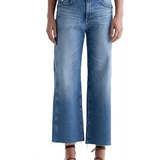 Saige Wide Leg Crop Jeans - Rosarito - Elle Maxine