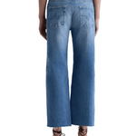Saige Wide Leg Crop Jeans - Rosarito - Elle Maxine