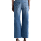 Saige Wide Leg Crop Jeans - Rosarito - Elle Maxine