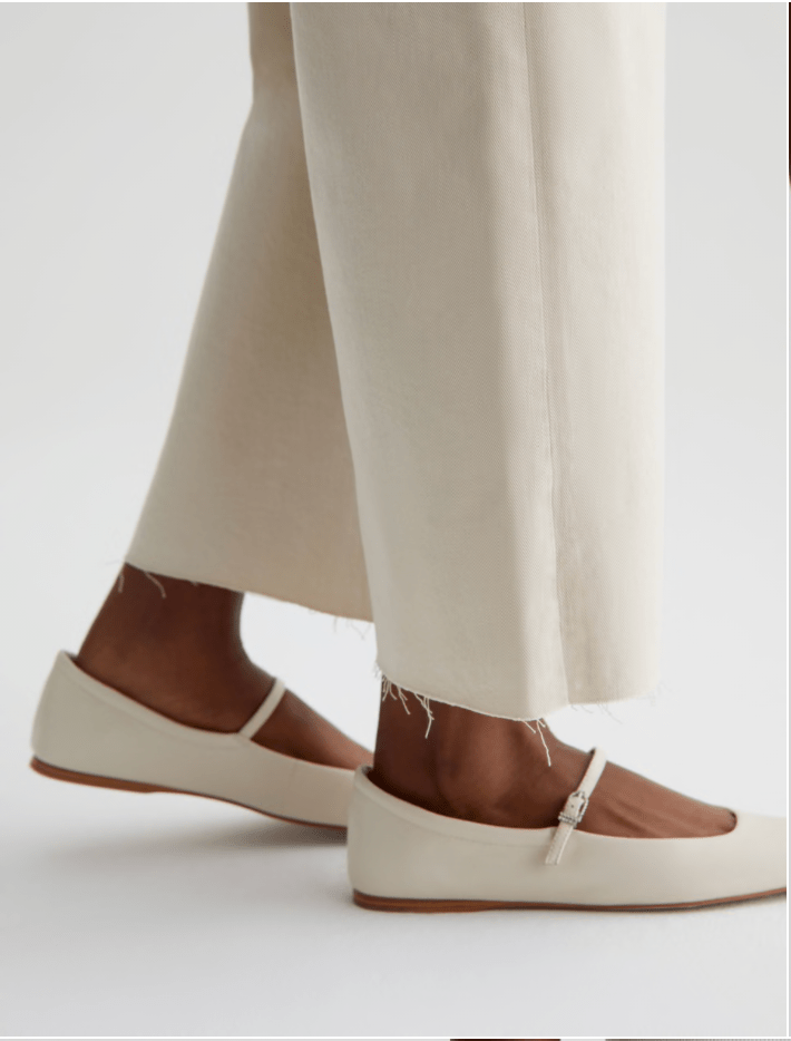 Saige Wide Leg Crop - Opal Stone - Elle Maxine