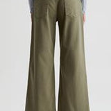 Saige Wide Leg Crop - Rosemary - Elle Maxine