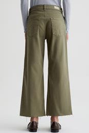Saige Wide Leg Crop - Rosemary - Elle Maxine