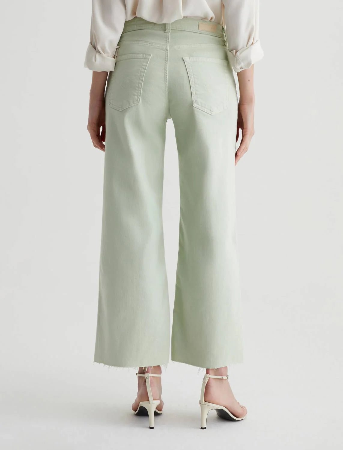 Saige Wide Leg - Pistachio - Elle Maxine