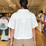 Samantha Top - Off White - Elle Maxine
