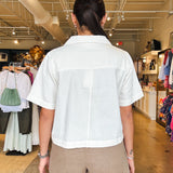 Samantha Top - Off White - Elle Maxine