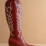 Samara Embroidered Tall Boot - Elle Maxine
