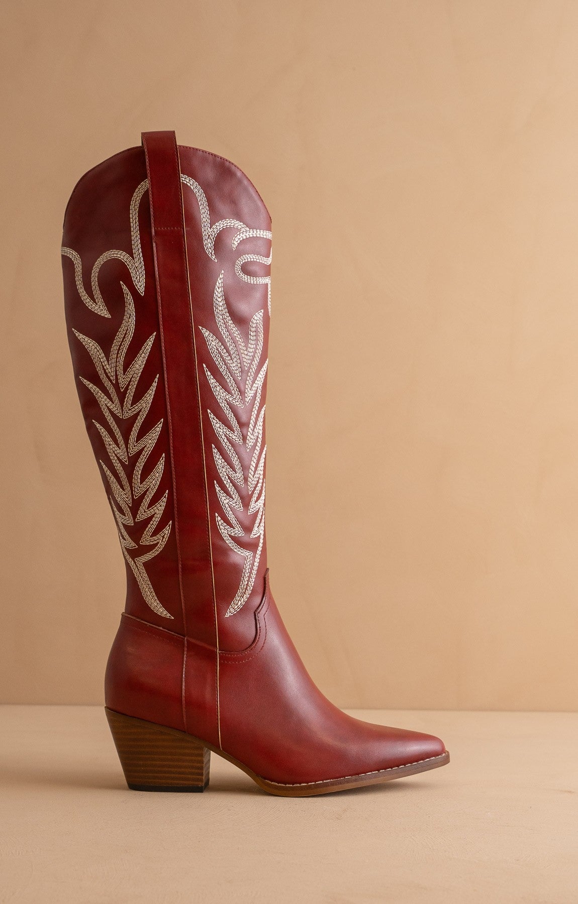 Samara Embroidered Tall Boot - Elle Maxine