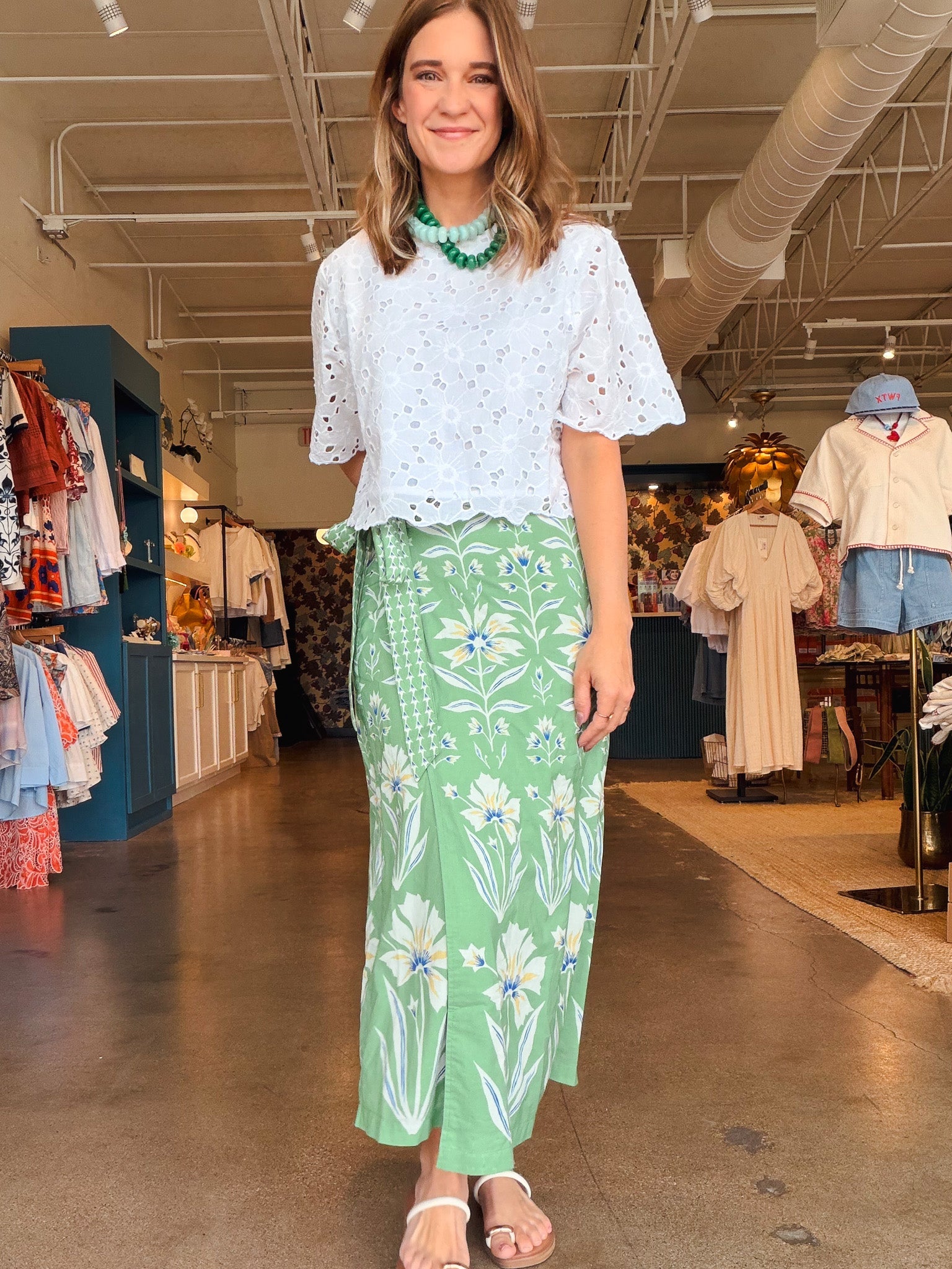 Sammi Wrap Skirt - Elle Maxine